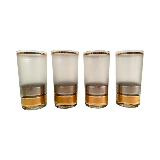 Culver Signed Mid-Century Regency Glasses (Set of 4)