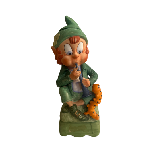 Vintage 1974 Hoffman Distilling Company Mr. Lucky Series Mr. Charmer Musical Decanter