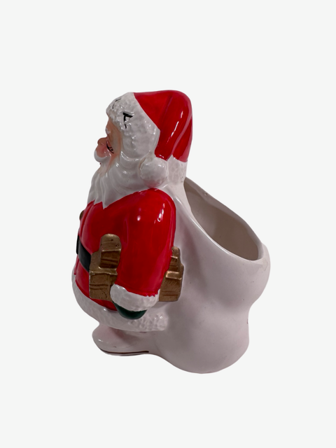National Potteries Company Santa Planter